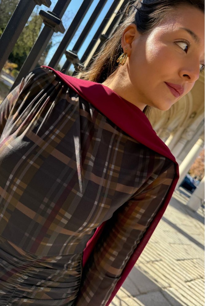 VESTIDO LARGO ESTAMPADO TUL