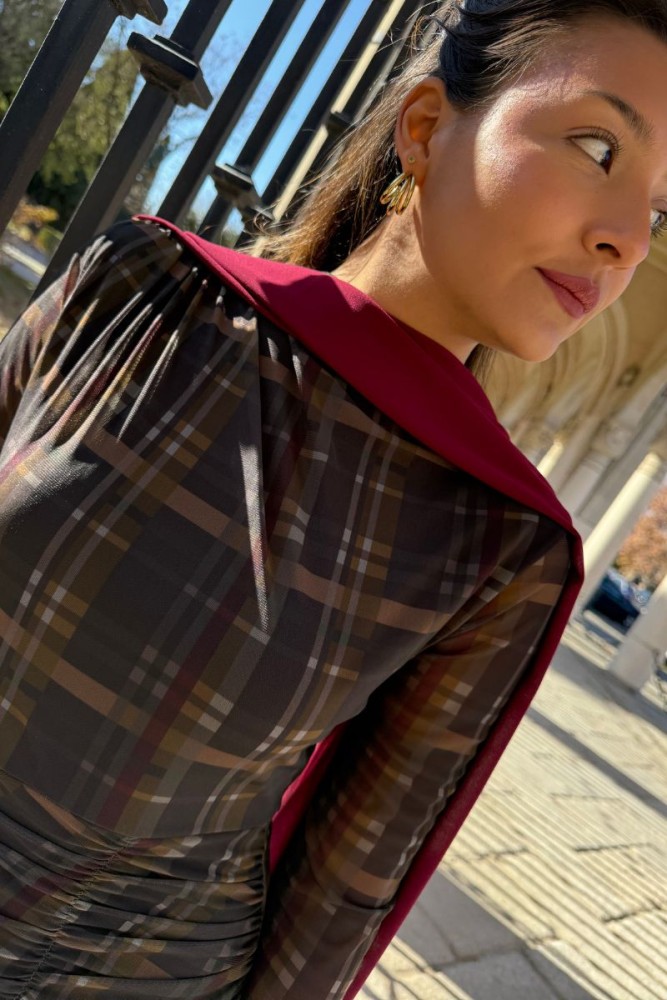 VESTIDO LARGO ESTAMPADO TUL