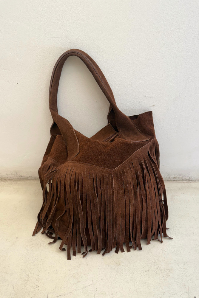 BOLSO PIEL FLECOS